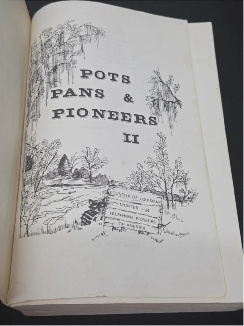 Vintage 1979 Cookbook Pots, Pans & Pioneers II
